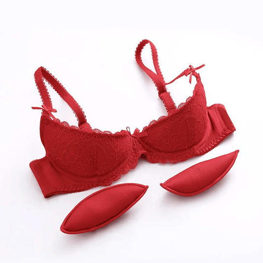 Soutien-gorge Push Up Sexy en Dentelle Pour une poitrine élevée