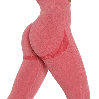 Legging Sculptant Rose Élégance - Sublimez Votre Silhouette avec Style !